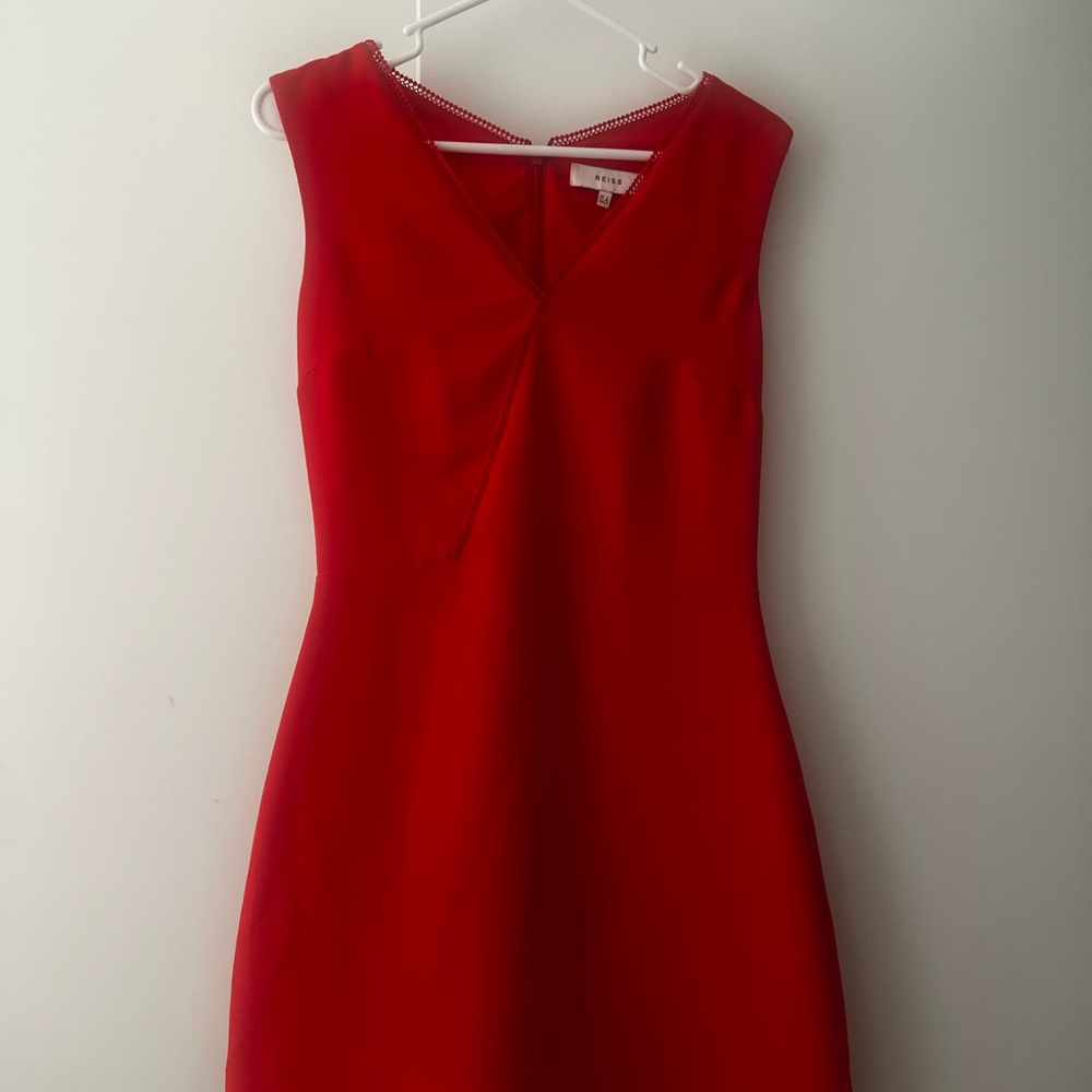 Reiss Vibrant Red Mini Dress